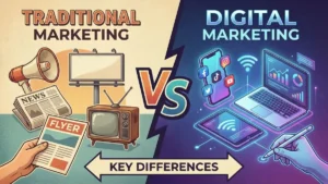 Digital Marketing vs Traditional Marketing