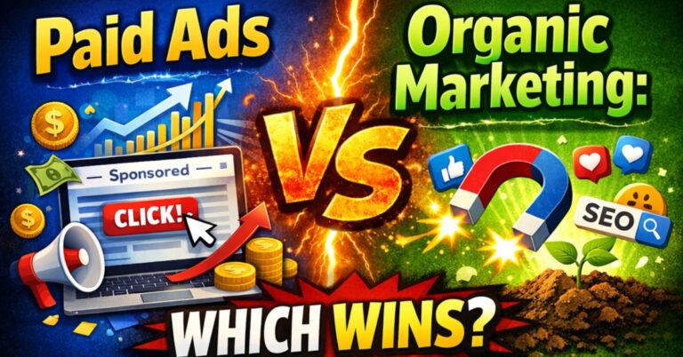 Paid Ads vs Organic Marketing Which Wins